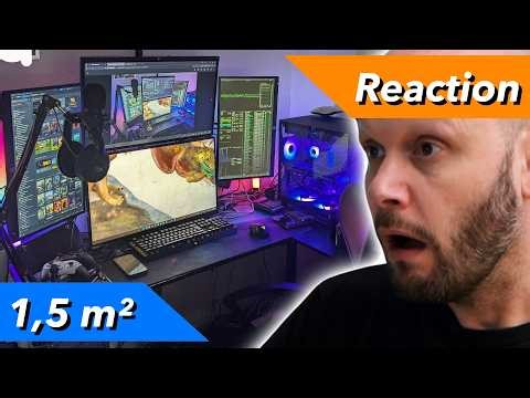 So sehen echte Gamer Setups aus… Chaos inklusive