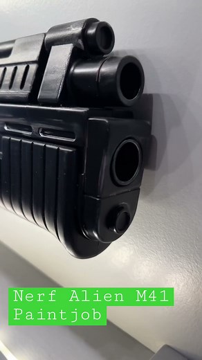 Nerf Alien M41A blaster Nerf Paint Job