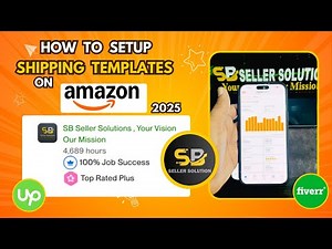 How to Set Up Amazon FBM Shipping Templates (Step-by-Step Guide 2025)