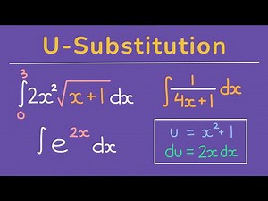 U Substitution Integrals - 20 Problems