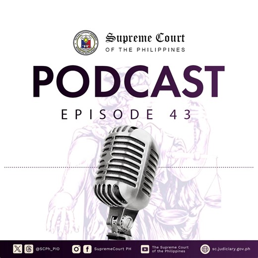 What is red-tagging and what remedies are available to its victims? Listen to the latest episode of the Supreme Court Podcast, which discusses the case of G.R. No. 254753, Deduro v. Maj. Gen. Vinoya. You may also listen to previous SC Podcast episodes on Spotify and at the Supreme Court website: https://sc.judiciary.gov.ph/podcasts/ #SupremeCourtPH #SCphPodcast | Supreme Court PH