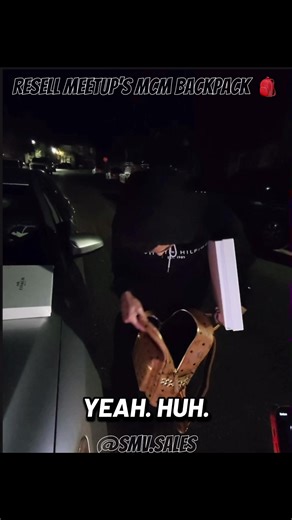 Resell Meetup’s w/Edgars 4 MCM Backpack🎒 #viral #santamaria #fypシ #blowthisup #fypシ゚viral