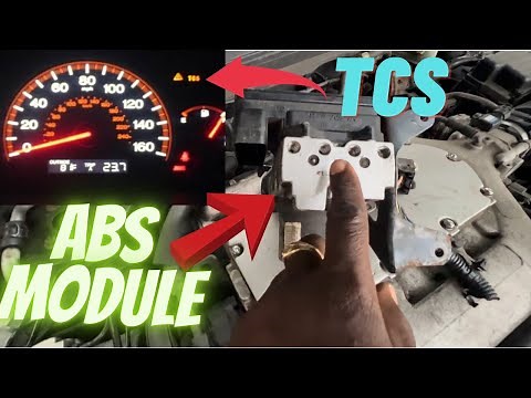 How to diagnose and remove TCS light from 2003 - 2007 Honda Accord
