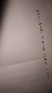 What does 'objective costs' mean?... | Filo