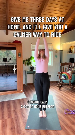 Give me three days at home, and I’ll give you a calmer way to ride. Not by pushing. Not by forcing. Not by muscling your way into a new version of yourself. Three days of warmth, breath, gentle movement, and soft intention can change the way your body feels the moment your boot hits the stirrup. This is the Cowgirl Calm 3-Day Retreat a quiet little reset you do right at home with your tea steaming, your mat unrolled, and your horse waiting for the steadier version of you. Day 1 brings you back i