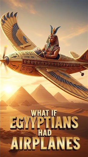 What If Ancient Egyptians Invented Airplanes? ✈️🏺