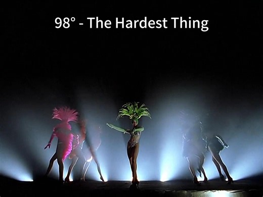 98°（98度/98 Degrees） - The Hardest Thing 英文字幕版mv