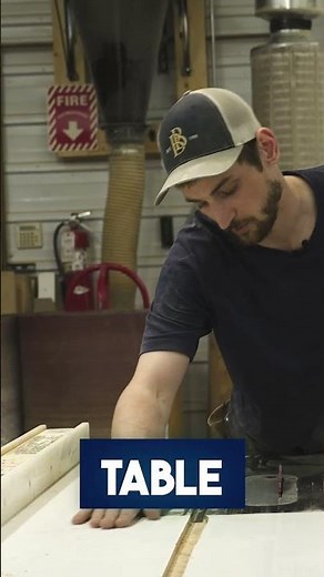 How to cut plywood on a table saw.