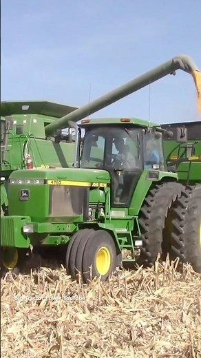 JOHN DEERE 4760 Tractor #bigtractorpower