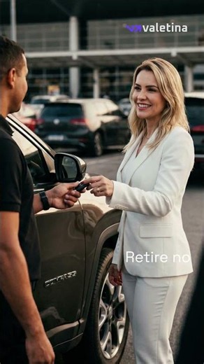 A Valetina chegou em GRU. Valet para aeroporto!