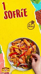 ¡Comer rico nunca fue tan sencillo! Tus fajitas listas en menos de 15 mins⏰⏰⏰. Descubre más recetas aquí. | Old El Paso