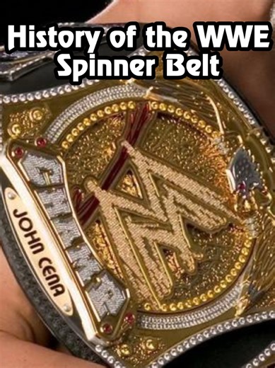 A Brief History of the WWE Spinner Championship Belt
