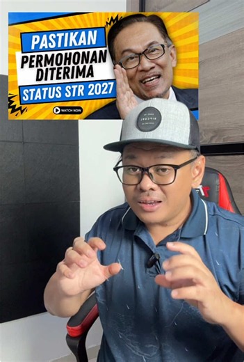 Pastikan status semasa STR 2027 anda adalah “Permohonan Diterima”! #str