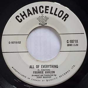 Frankie Avalon - All Of Everything