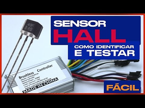 Como identificar e testar sensor hall bike elétrica fácil 2021
