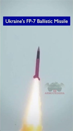Ukraine New FP-7 Pelikan Ballistic Missile Test Launch!!