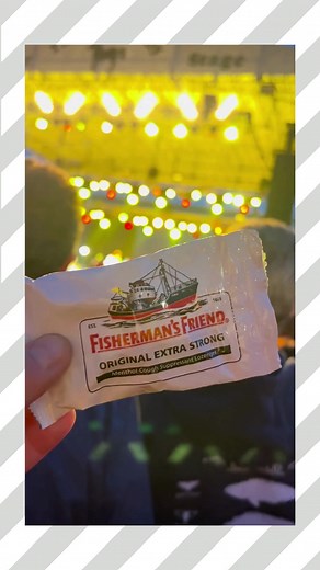 5.9K views · 27 reactions | Don't let a pesky cough steal the show. With Fisherman's Friend by your side, you'll be singing along all night long, worry-free! | Fisherman's Friend USA | Facebook