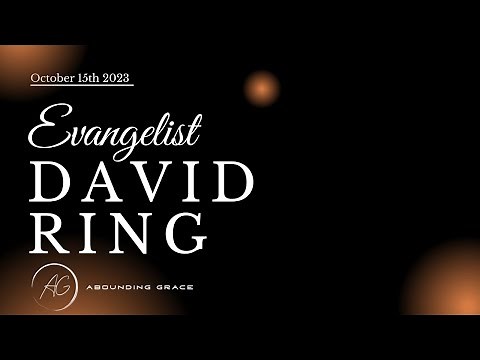 Evangelist David Ring