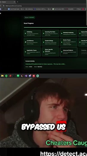 Uncovering Cheaters in Games with DetectAC! #shorts