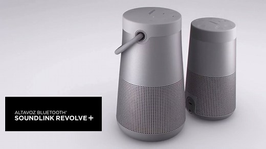 ¿Sonidos más envolventes y profundos? El nuevo Altavoz Bluetooth Bose SounLink Revolve, está diseñado para ofrecer sonidos más profundos y en cualquier dirección. Su diseño distribuye de forma uniforme un sonido en 360°, es resistente al agua y es fácil de llevar. Conoce más aquí: http://bit.ly/2sHcPFL | Alkosto HiperAhorro