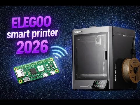 HOW TO CONNECT RASPERRYPI 2W TO ELEGOO CENTAURI CARBON 2026