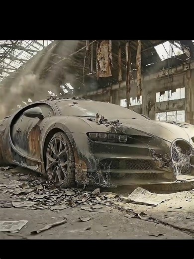 Restoring an Abandoned Bugatti Chiron in the Forest