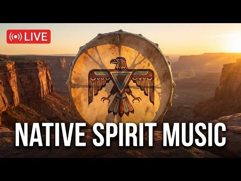 🔥24/7 Atmospheric Native American Music 😴 Indigenous Chants, Tribal Ambience, Relaxation & Sleep