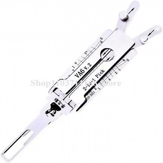 VA6 Lishi 2-in-1 Lock Picking Tools Autotür offen für PEUGEOT für TOYOTA f