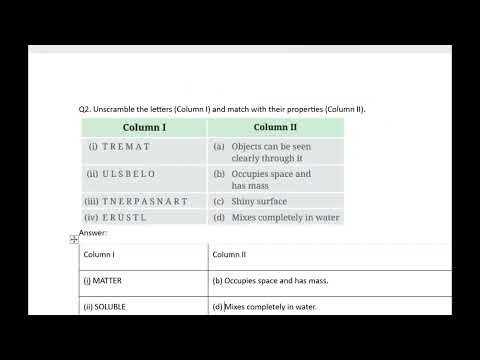 Question & Answer Materials Around Us | Class 6 Science Chapter 6 | NCERT Curiosity
