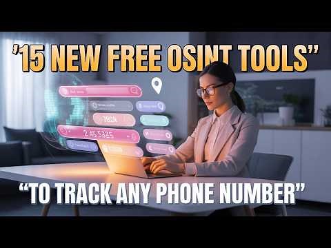 15 FREE OSINT Tools to Track Any Phone Number
