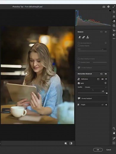 New Feature in Photoshop 2025 – Reflections Tool Demo