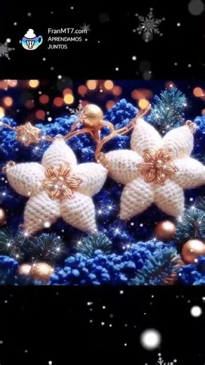 Easy Crochet Snowflakes Tutorial ❄️ DIY Winter Craft for Beginners! #Crochet #Crafts