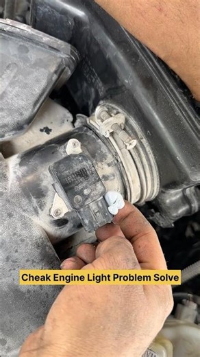 How To Repair MAF Sensor Wiring Connector #shortvideo