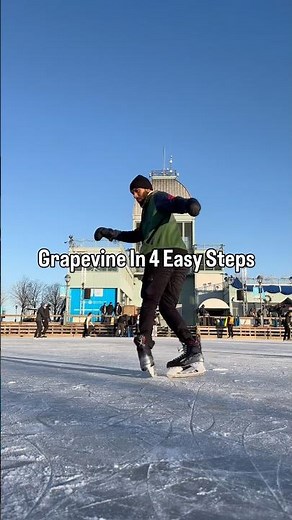 Beginner Ice Skater Trick 🔥😱 #iceskating #learnonyoutube #winter #shorts