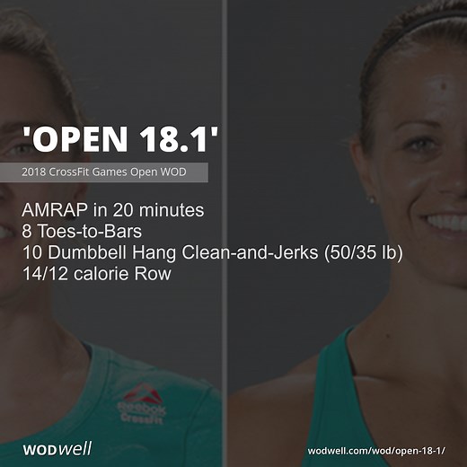 "Open 18.1" Workout, 2018 CrossFit Games Open WOD | WODwell