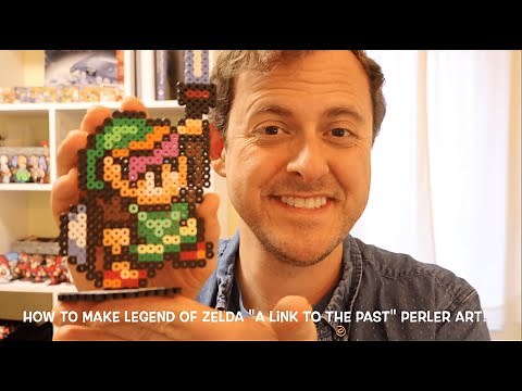 How to Make Link from "A Link to the Past" Out of Perler Beads!