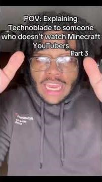 Explaining Prime Technoblade to a new gen #technoblade #minecraft