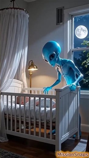 An Alien Watched the Baby All Night… Then This Happened 👽😳