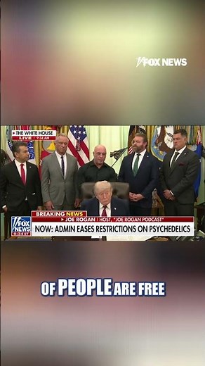 Joe Rogan shares exchange he had with Trump over psychedelic drugs #shorts #news #foxnews #us