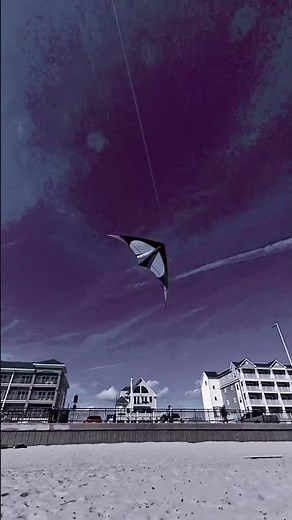 Haunting. Epically Giant Stunt Kite Doing Huge Tricks! Flying My Firestorm By New Tech Kites