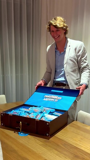 Unboxing MrBeast's Feastable Chocolates and Special Message