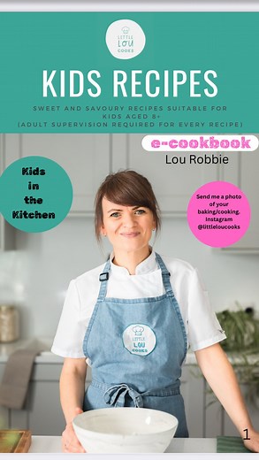 Lou Robbie on Instagram: "💕Happy Easter:The Easter holidays are a great time to get the Kids to cook and bake and have some delicious fun. Comment - LINK and I’ll send a message to your DM’s 💻I’ve put 20 sweet and savoury tried and tested recipes into a downloadable e-cookbook - you can print it if you wish. (the recipes are not specifically Easter recipes, they can be used anytime of the year) ⭐️What’s in it: I’ve included a couple of popular recipes from my instagram page and some exclusive 