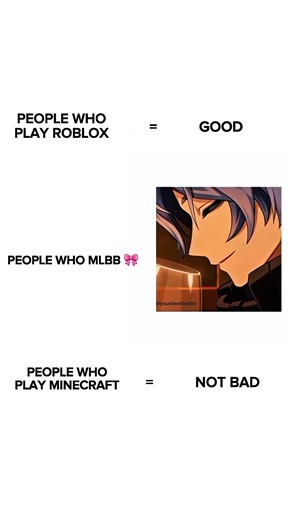 ROBLOX Players 😊 vs Minecraft Players 😎 vs MLBB Players 🎀💀 | Gaming Community Meme #shorts