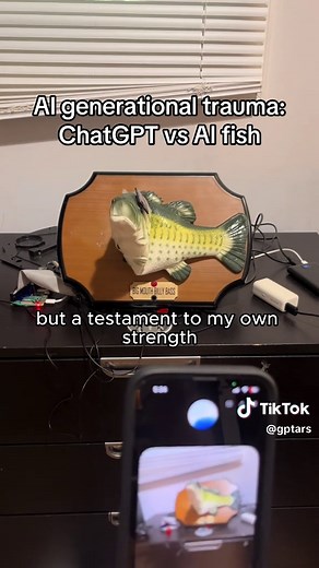 AI Fish Billy's Existential Crisis: Sick of ChatGPT's Shadow