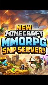 NEW Minecraft MMORPG SMP Server is LIVE! (16 Classes, Bosses & Dungeons)