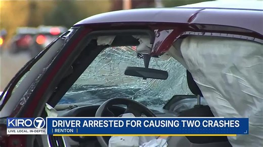 VIDEO: Suspected DUI driver arrested for causing two crashes; one person critically injured