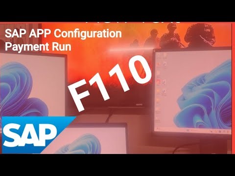 SAP FICO APP configuration FBZP and F110 Automatic payment Program 