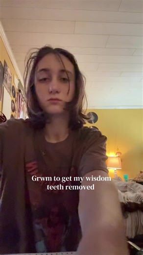 Grwm to get my wisdom teeth removed! I forgot to finish this and then went back to delete it and I apparently recorded myself post-op 😅#wisdomteeth #foryoupage #fyp #viral