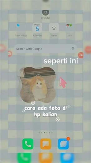 ~tutorial cara ada foto di hp kalian seperti ini ✨🌸😁