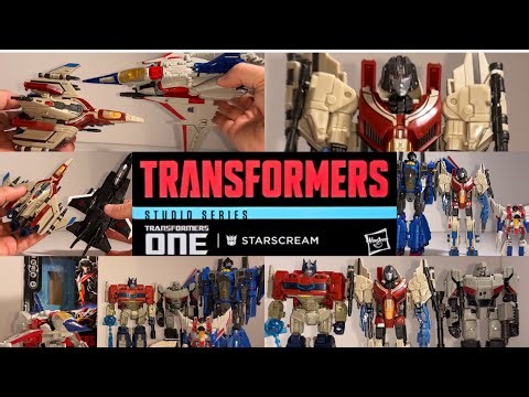 Transformers studio series Starscream review. SS movie TF One deluxe figure